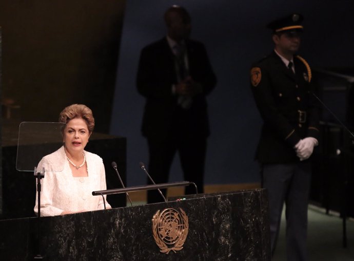 La presidenta brasileña Dilma Rousseff