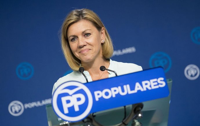 Cospedal en rueda de prensa