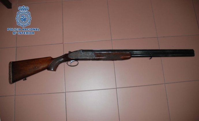 Arma intervenida en Úbeda
