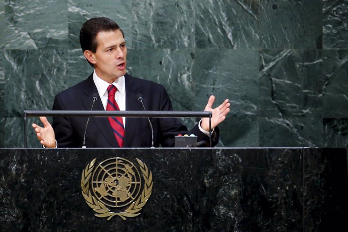 El presidente de México, Enrique Peña Nieto