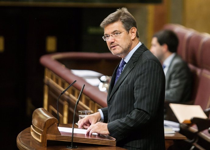 Rafael Catalá, en el Congreso