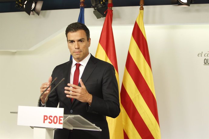 Pedro Sánchez tras las eleccioens catalanas
