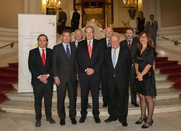 Homenaje a Fernando Carrillo, embajador de Colombia en España