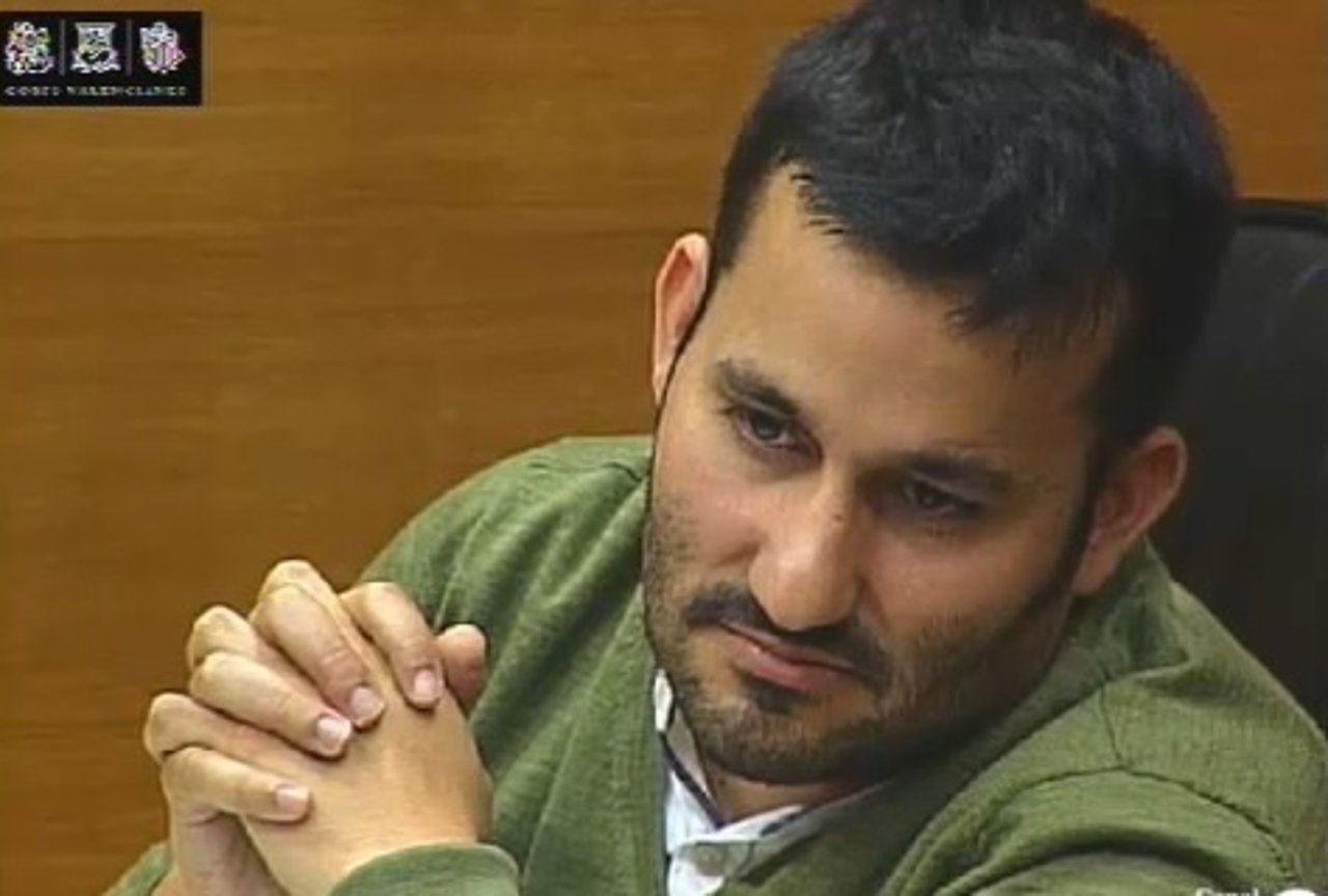 El conseller Vicent Marzà en las Corts Valencianes
