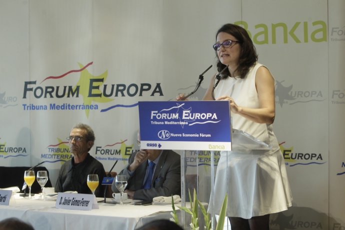 Mònica Oltar en el Fórum Europa