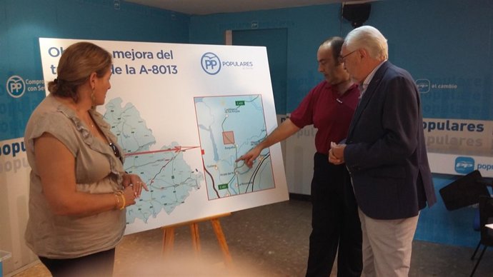 PP Sevilla insta a la Junta sobre las obras de la A-8013