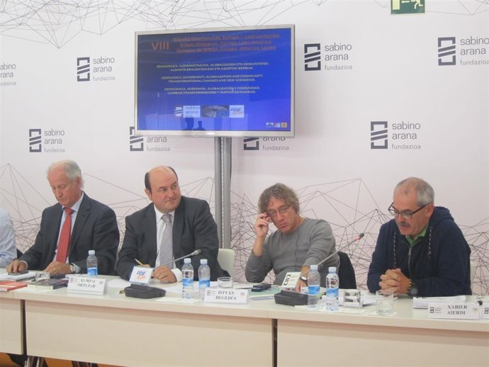 El presidente del EBB, Andoni Ortuzar