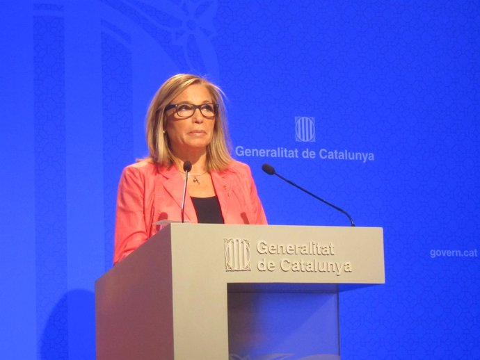 La vicepresidenta de la Generalitat, Joana Ortega