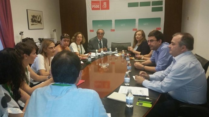 Reunión entre PSOE-A y Cermi