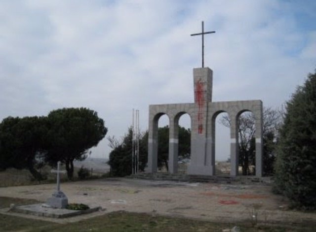 Monumento franquista en Majadahonda