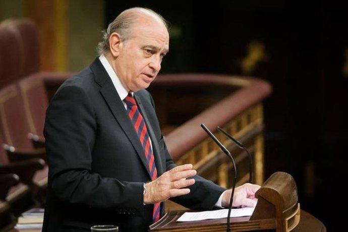 El ministro del Interior, Jorge Fernández Díaz