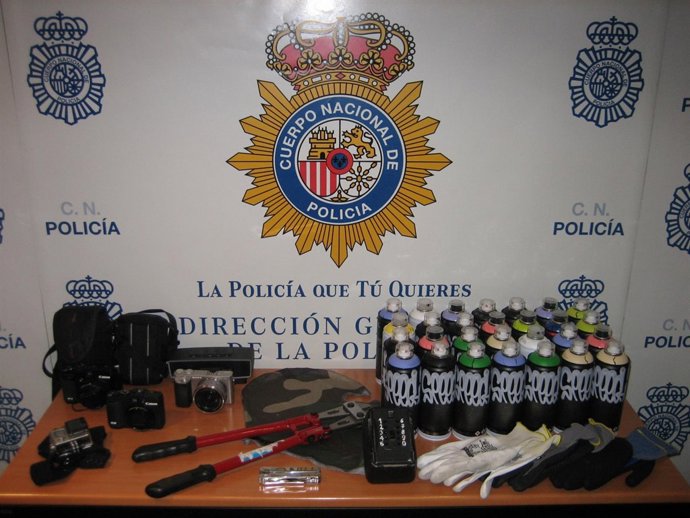 Objetos intervenidos