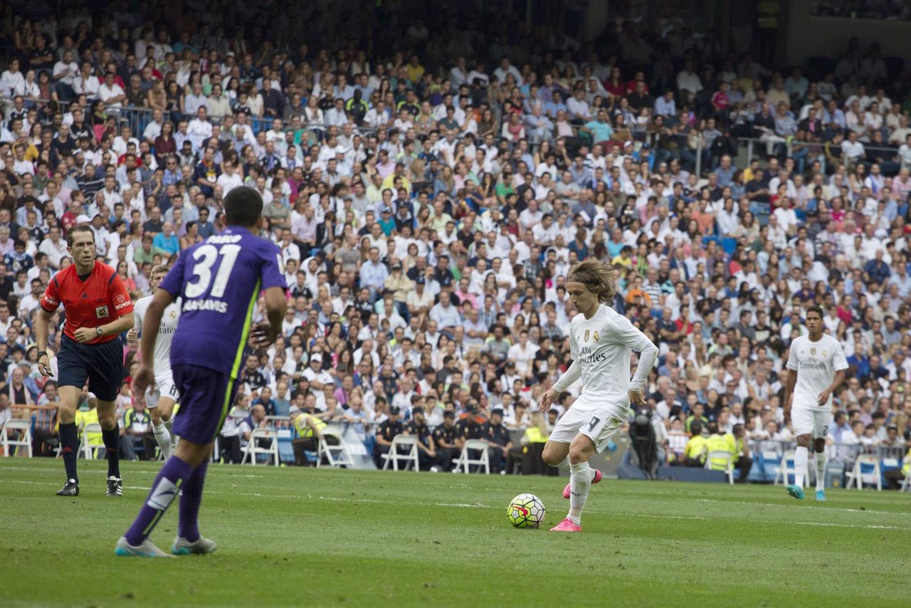 Real Madrid - Malaga,  Luka Modric 