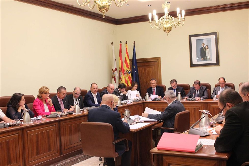 Pleno de la Diputación de Teruel