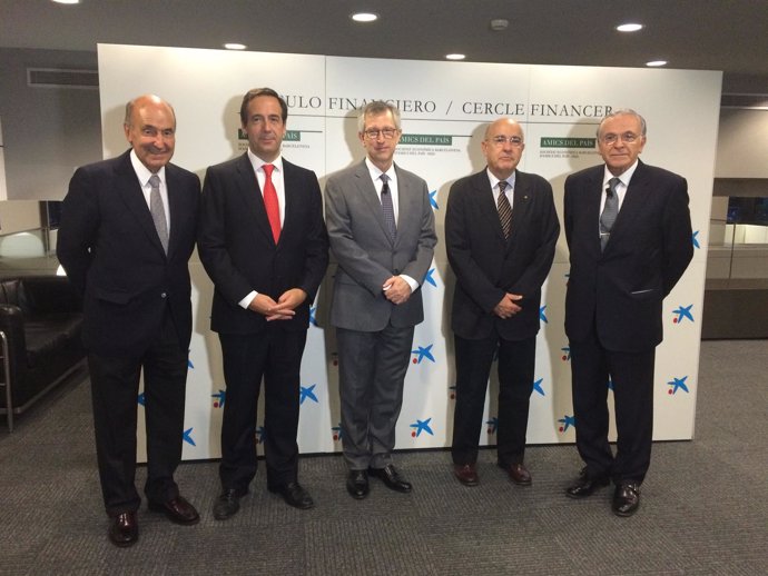 M.Roca, G.Cortázar, J.Massagué, B.Ruiz e I.Fainé