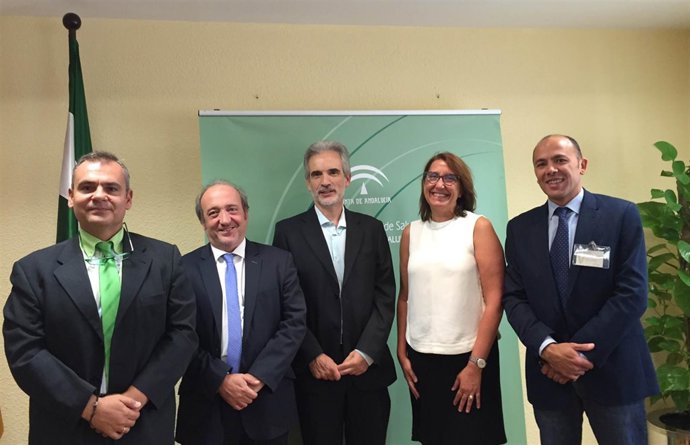 Reunión entre Aquilino Alonso y representantes de la Semes