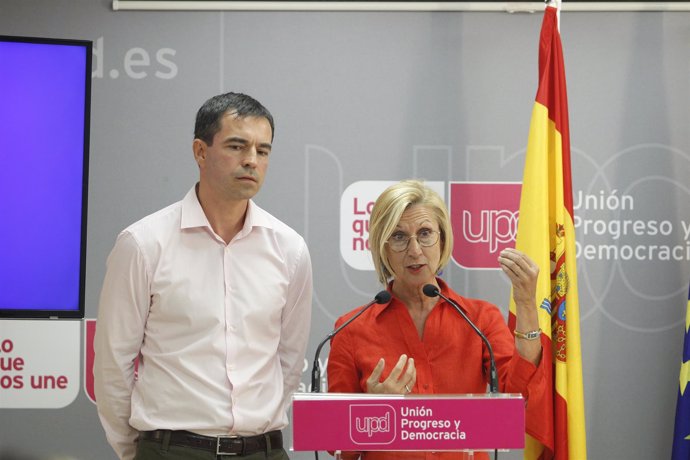 Andrés Herzog y Rosa Díez 