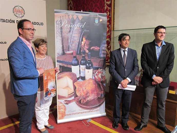 Presentación de la XXIV Fiesta de la Vendimia de Peñafiel (Valladolid)