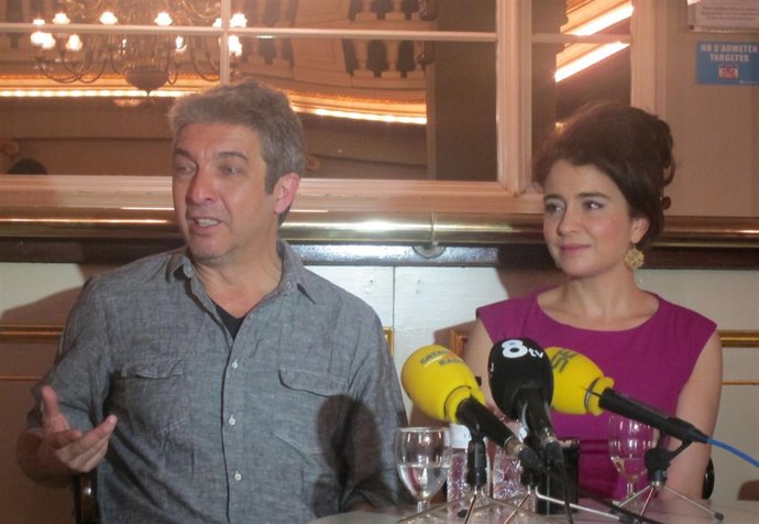 Los actores argentinos Ricardo Darín y Érica Rivas