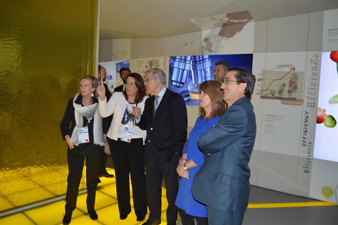 Franco en la expo de Milán