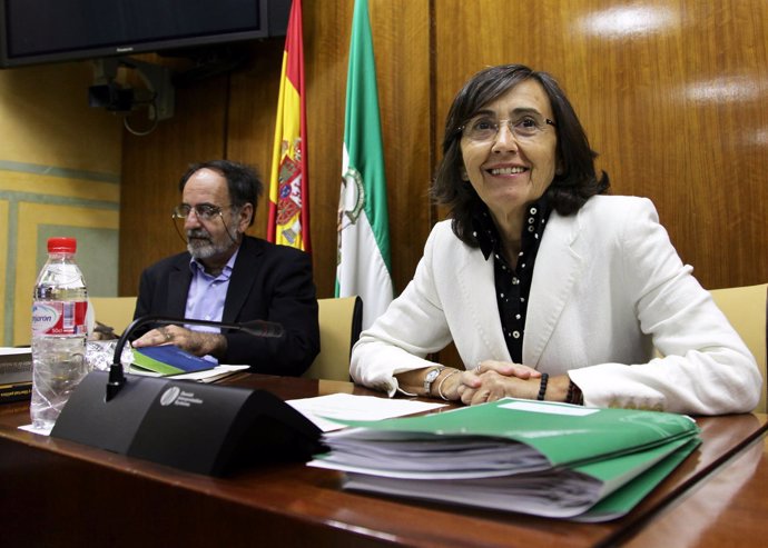 Rosa Aguilar en la Comisión de Cultura