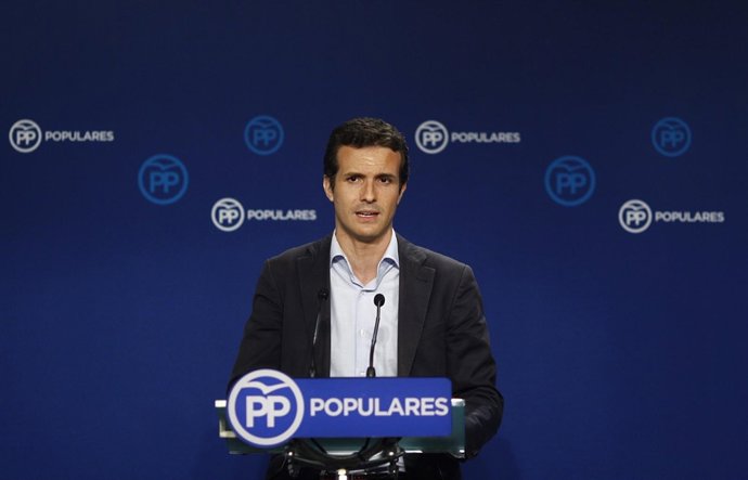 Pablo Casado tras las elecciones catalanas