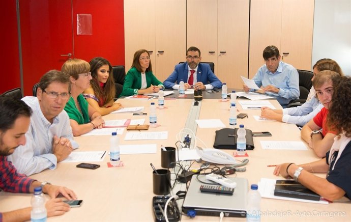 Imagen de la Junta de Gobierno del Ayuntamiento de Cartagena