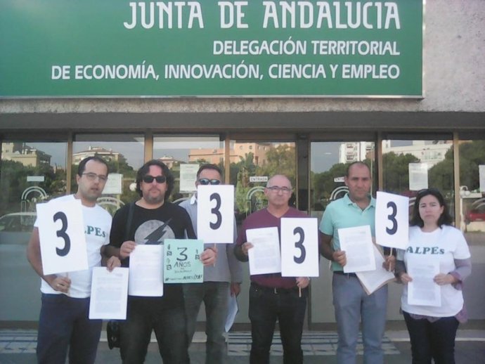 ALPE presentan sus peticiones ante el registro