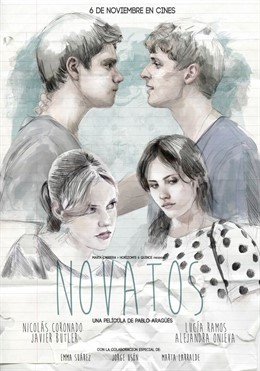 Cartel película 'Novatos' de Pablo Aragüés