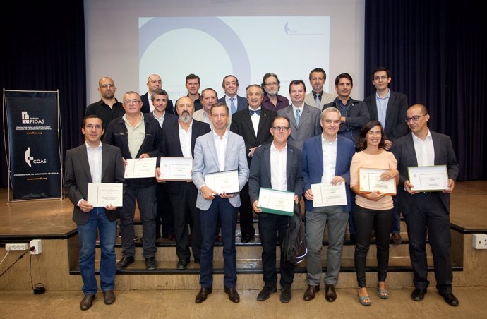 Entrega de premios de arquitectura del Colegio de Arquitectos de Sevilla