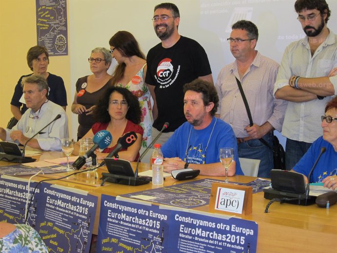 Presentación de la Euromarcha en Cádiz