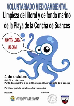 Cartel de la jornada de voluntariado