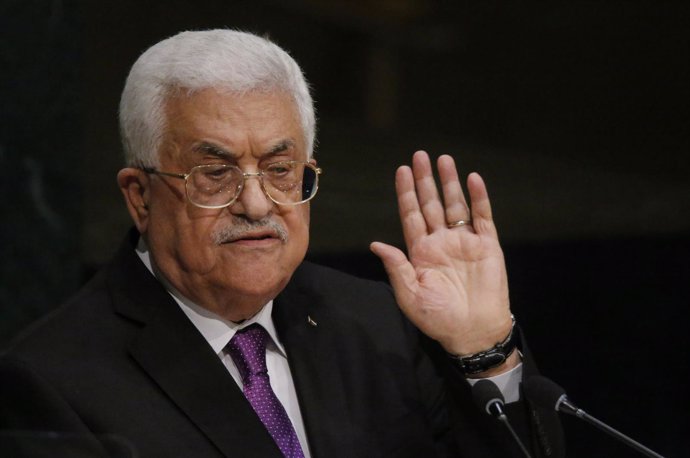 El presidente palestino, Mahmud Abbas