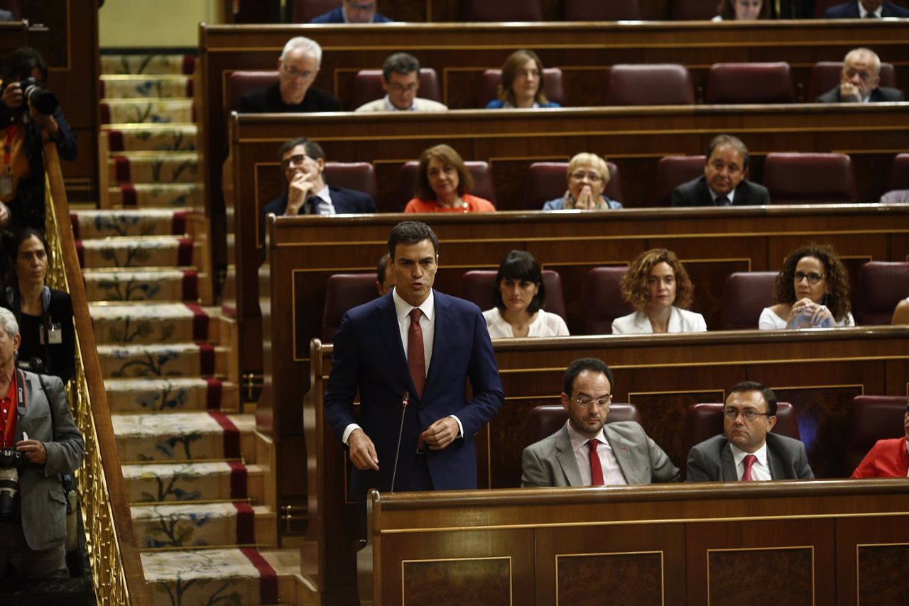 Pedro Sánchez en el Congreso