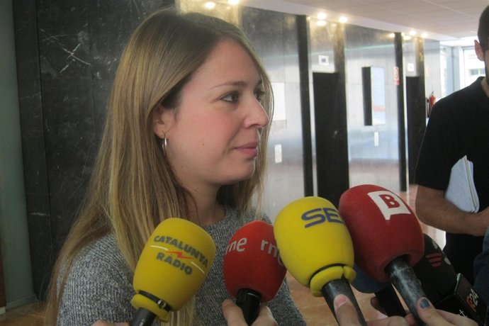 La teniente de alcalde de Ecología, Urbanismo y Movilidad. Janet Sanz