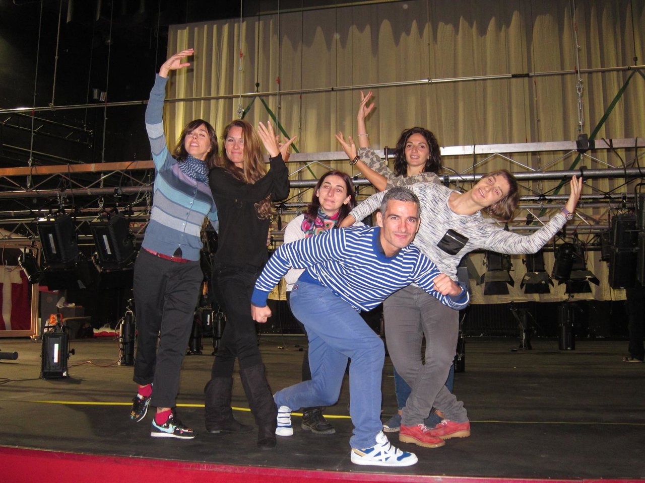 Reparto de la obra '¿Quién teme al lobo feroz?'