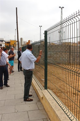 La zona colindante al Complejo Deportivo Pablo VI.