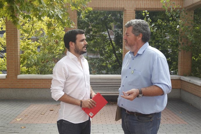 Alberto Garzón y Juan López Uralde