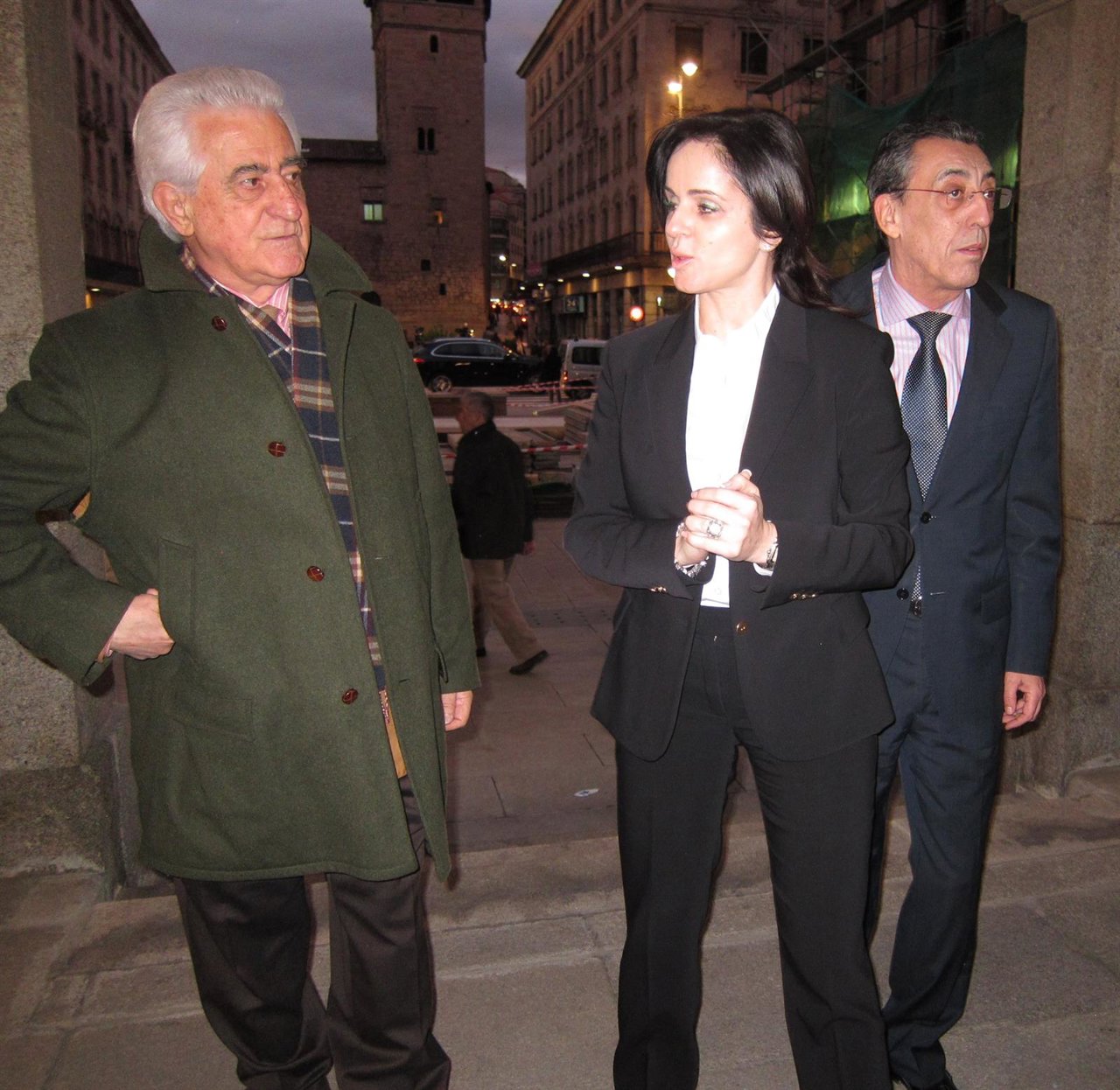 Silvia Clemente junto al torero Santiago Martín 'El Viti'