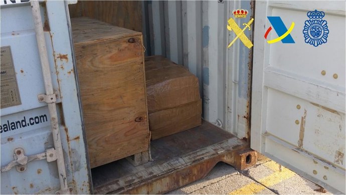 Cocaína intervenida en el puerto de Algeciras