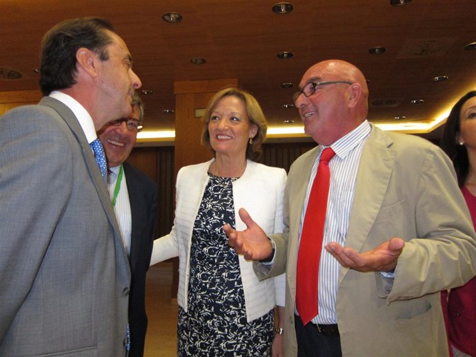 Ortiz habla con los presidentes de Covap y Cooperativas Agro-alimentarias