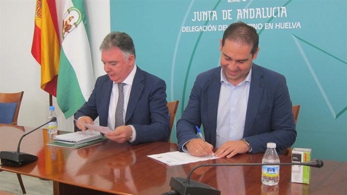 El delegado de la Junta de Andalucía en Huelva, Francisco José Romero.
