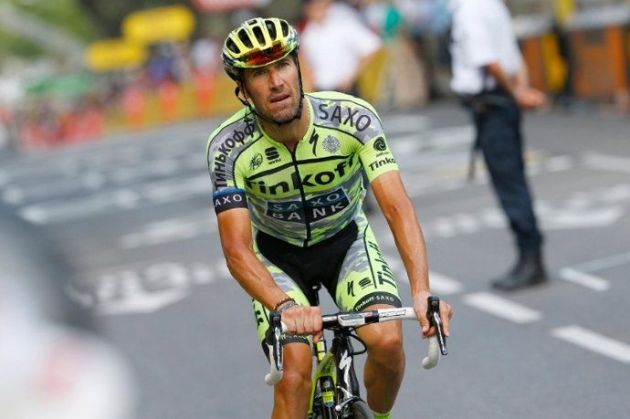 El ciclista italiano Matteo Tosatto