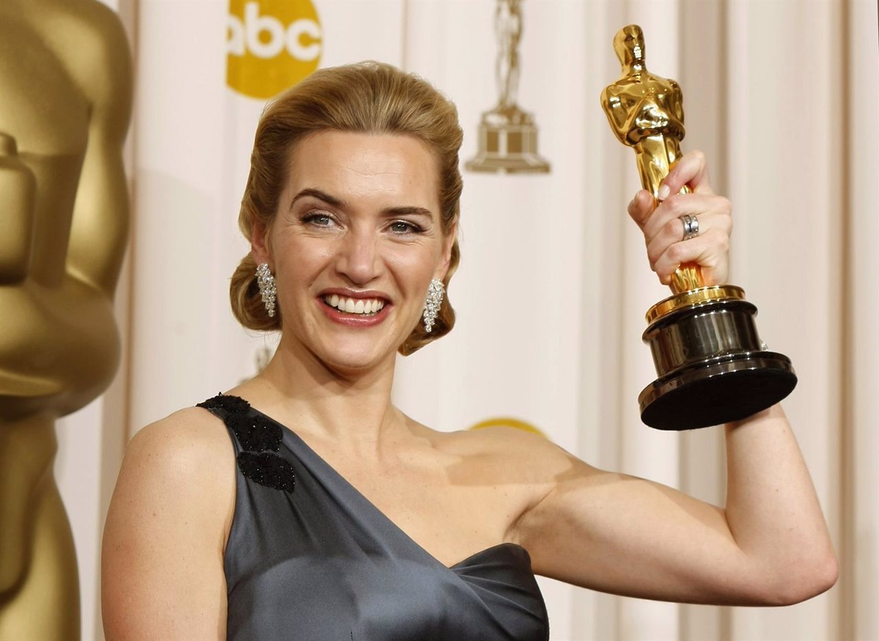 Kate Winslet y su Oscar