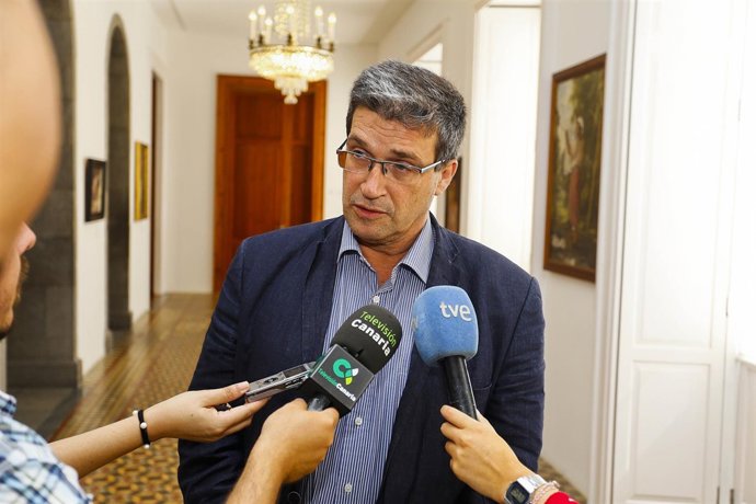 El concejal de Urbanismo Javier Doreste, de LPGC Puede (Podemos)