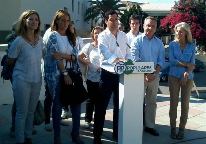 Acto del PP-A en Dos Hermanas (Sevilla), este jueves