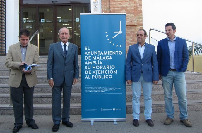 Carlos Conde, De la Torre, Cassá y Alejandro Carballo en Gestrisam en Tabacalera