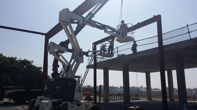 Sistema pionero sando se usa en parque de bomberos de nerja