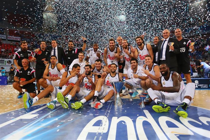 El Real Madrid, campeón de la Supercopa de baloncesto