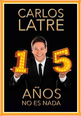 Carlos Latre celebra este sábado en El Batel su 15 aniversario en la profesión 